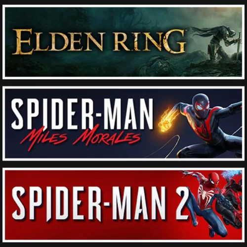 Elden Ring +Miles +Spider Man 2